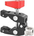 Kayulin 5/8-27 Super Crab Clamp with Screw Mount for Camera Mic Flash Light Accessories