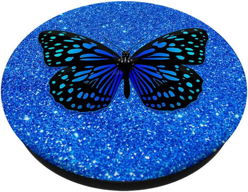 Blue Butterfly Blue PopSocket Blue Pop Socket Butterfly PopSockets Standard PopGrip