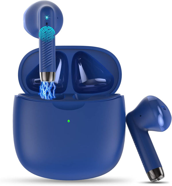 Wireless Earbuds, Bluetooth 5.3 Earbuds Stereo Bass, Noise Cancelling Mic, IP7 Waterproof Sports Earphones, 32H Playtime