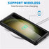 AICase Waterproof Case for Samsung Galaxy S23 Ultra, Full Body Rugged Transparent Phone Case with Built-in Screen