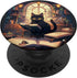 PopSockets Standard PopGrip Book Lover Cat Owner Bookworm Reading Literature Librarian