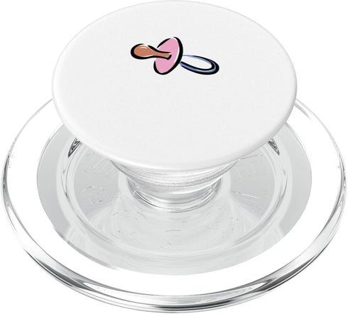 ArtAttack Baby Pacifier PopSockets MagSafe PopGrip for iPhone