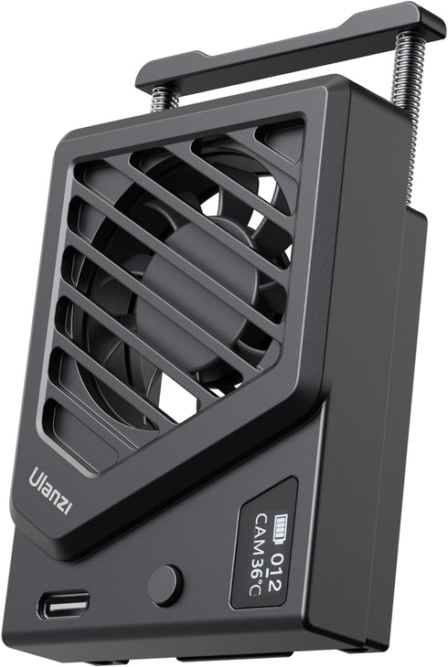 Upgrade Camera Cooling Fan for Sony/Canon/FUJIFILM/Nikon DSLR Cameras, Video Shooting Accessories, Flexible Adjustment