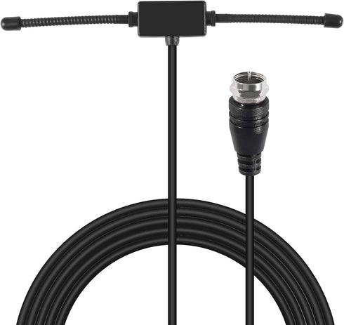 2pcs FM Dipole Antenna, FM Radio Antenna for Stereo Receiver, Indoor Music System Home Theater
