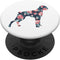 Boxer PopSockets Dog Love Floral Roses Pattern Graphic Swappable Grip for Phones & Tablets