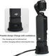 PCTC Silicone Non-Slip Desktop Mount for DJI Osmo Pocket 3, Lightweight and Compact Accessories (Silicone Black/Large)