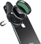 Kase 41mm Magnetic Cell Phone Lens CPL Filter Kit, Includes Circular Polarizer, Soft Graduated ND1.2 Filter, Lens Clip