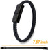 SEANADO Leather Bracelet Charger USB Charging Cable, Portable Travel Charger for iPhone 11, Android, Samsung