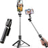 UBeesize Selfie Stick Tripod for iPhone and Android, 52'' Extendable Phone Tripod Stand