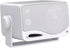 Pyle 3-Way Weatherproof Outdoor Speaker Set, 3.5 Inch 200W Pair of Marine Grade Mount Speakers - PLMR24 (White)