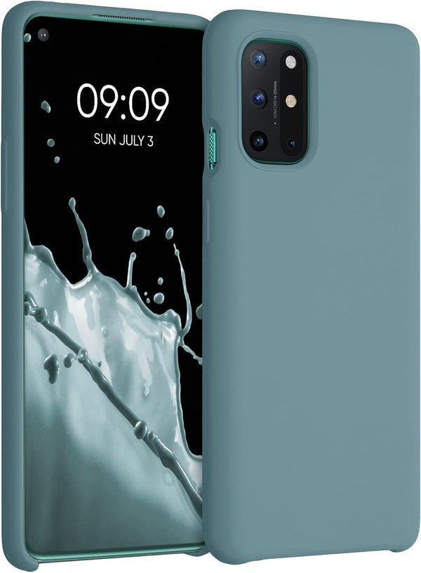 kwmobile TPU Silicone Case for OnePlus 8T - Soft Finish Phone Cover - Arctic Night