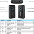 YMOO Bluetooth 5.3 Transmitter & Receiver Audio Adapter for TV, Airplane, Bluetooth Headphones, Speaker, 3.5mm Jack Aux