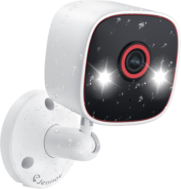 Jennov 5Ghz/2.4Ghz Outdoor Cameras for Home Security, 2K Indoor Camera for Pet Dog, WiFi Baby Camera Monitor