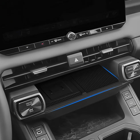 SUMERVOV Center Console Wireless Charging Anti-Slip Mat Phone Charging Area Silicone Pad (Wireless Charging Mat)