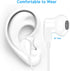 USB C Headphones for Galaxy S24 S23 S22 A54 A53 Z Fold 5 6 - Type C Earphones with Microphone and Noise Canceling for