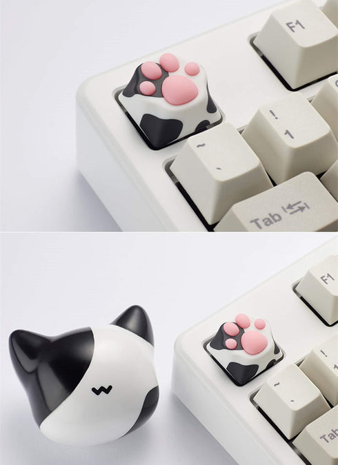 SYA ZOMOPLUS Cute Keycaps, Novelty Cat-Claws 3D Model Keycap for Cherry MX Switches Mechanical Gaming Keyboard