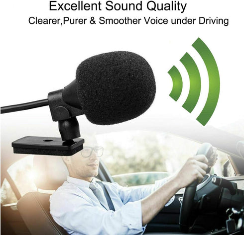 2.5mm Microphone Mic for Pioneer Car DVD Navigation Bluetooth Radio Stereo Player Head Unit (9.85 feet Cable)