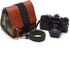 CANPIS Mirrorless Camera Case - Leather Small Camera Bag Lens Pouch, Photography Travel Bag, Outdoor Storage
