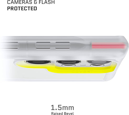Ghostek COVERT Samsung Galaxy S23 Plus Case, Clear Shockproof Protective Cover with Slim Bumper, Wireless Charging