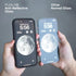 FLOLAB NanoArmour ONETIME PRO Screen Protector for iPhone 15 Pro, Anti-Reflective, 3D Tempered Glass