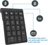 Foloda Bluetooth Wireless Number Pads, Portable 22 Keys Numeric Keypad for Laptop, PC