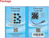 Easycargo Laptop M.2 Heatsink Kit, Copper m.2 Heat Sink + Thermal Pad 1mm 0.5mm for Cooling Laptop M.2 2280 SSD (1-pack)