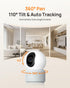 Anona 4K 360 2.4G/5G 6, Pano UHD Indoor Camera, Pet/Dog/Baby Security Camera with Phone App, Pan-Tilt, Dual-Band Wi-Fi