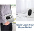 ESR Slim Mouse Holder, Case for Magic Mouse with Reusable Adhesive, Compact Pouch/Carrying Sleeve, Black