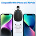 Mini Keychain Portable Charger for iPhone, 2024 Upgraded Power Emergency Pod