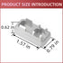 RUNJRX Switch Opener for Cherry MX Akko Gateron TTC Kailh Panda Mechanical Keyboard Switches(Silver) by YIMAGUJRX