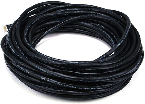 Cat6 Ethernet Patch Cable Monoprice - Network Internet Cord - RJ45, Stranded, 550Mhz, UTP, Pure Bare Copper Wire,