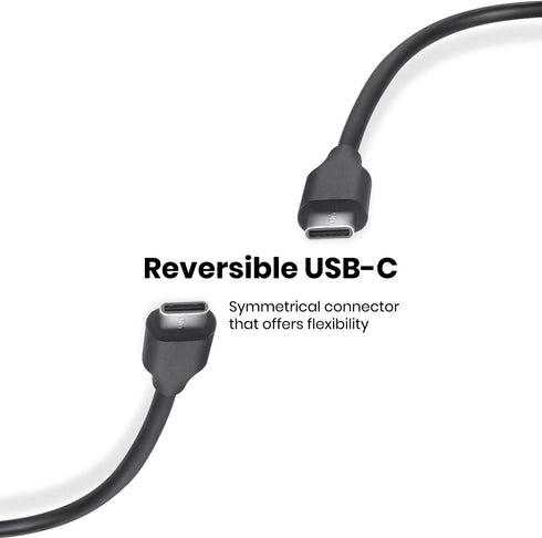 Perixx PERIPRO-403 1ft USB Type-C Male to USB-A Female Cable - USB 2.0 for Keyboard, Mouse, Smartphone, Laptop, Tablet