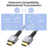 looyotul 4k 50ft 2.0 4K@60HZ 3D PS4/PS5 Hdmi Cable Ultra High Speed HDMI Cable ARC Gold Plated Connector Ethernet Audio