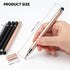 Brvlsoc 6-Pack 2-in-1 (3 Stylus Pens for Touchscreen Devices High-Precision, No-Charge Stylus for iPad, iPhone, Samsung