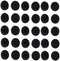 Lsgoodcare 50Pcs Soft Foam Earbud Headphone Ear Pads Replacement Tips for Earphone Headset, Black Color