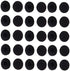 Lsgoodcare 50Pcs Soft Foam Earbud Headphone Ear Pads Replacement Tips for Earphone Headset, Black Color