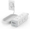 Surge Protector Power Strip 10 FT, TESSAN Ultra Thin Flat Plug with 9 Outlets and 3 USB Ports, Desk Charging Station