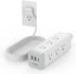 Surge Protector Power Strip 10 FT, TESSAN Ultra Thin Flat Plug with 9 Outlets and 3 USB Ports, Desk Charging Station