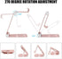 Urmust Cell Phone Stand for Desk Adjustable Foldable Holder for iPhone 15 14 13 12 11 Max Pro Xs Xr X 8 7 6, iPad Mini,