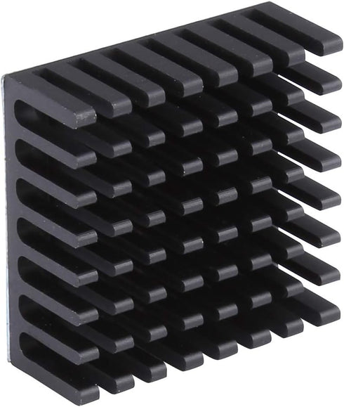 6pcs Small Aluminum Heatsink 25x25x10mm - Cooling Radiator with Thermal Conductive Tape for ASUS ROG Ally
