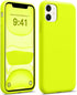 AOTESIER iPhone 11 Case, Full Body Drop Shockproof Protection, Food Grade Silicone, Soft Anti-Scratch Lining, Neon