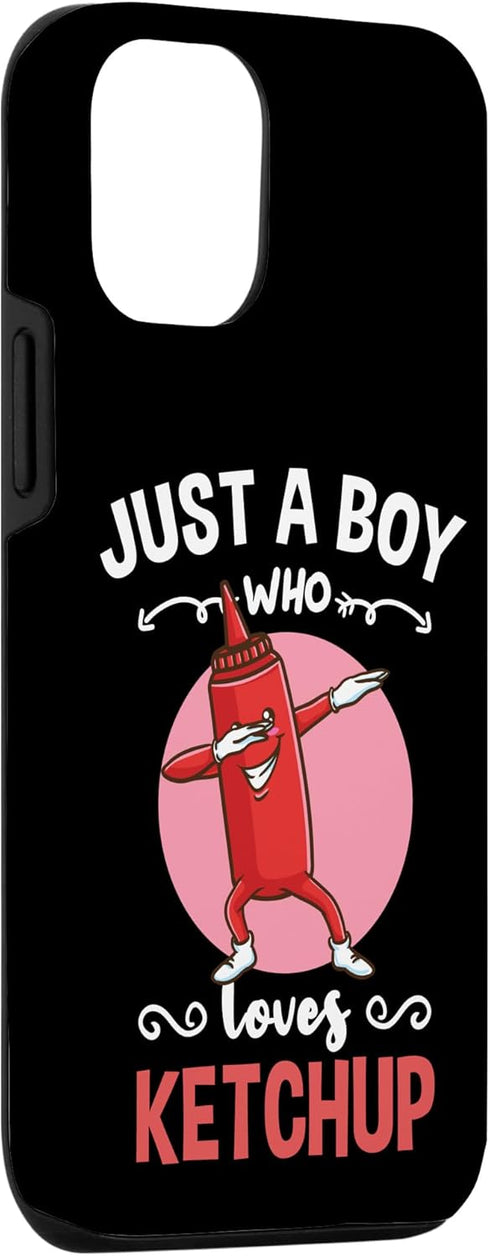 Hiking Lover Design 12/12 Just A Boy Who Loves Ketchup Case for iPhone Pro