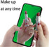 2 Pack Anti-Blue Privacy Tempered Glass for iPhone 11/XR, 6.1 inch, Anti-Spy Screen Protector, 9H Hardness (Green)