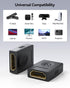 8K HDMI Coupler 2 Pack, HDMI 2.1 Female to Female Adapter, Supports 8K@60Hz 4K@120Hz for HDTV and More