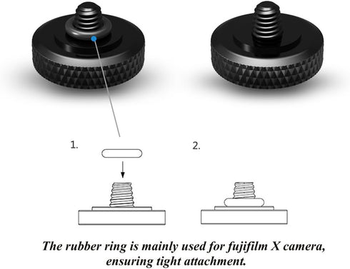 JJC Camera Soft Release Button, Shutter Button for Fuji Fujifilm X-T5 X-T4 X-T3 X-T30 X-T30 II X-T20 and More