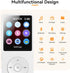 AGPTEK A02 MP3 5.3, 1.8 inch 128GB(White, 64GB) Player with Bluetooth Screen Portable Music Player with Speaker, FM