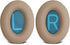 Headphones Replacement Ear Pads for Bose Quietcomfort QC35 II, Softer Leather, Noise Isolation Foam - Khaki
