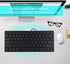Mini Portable Wired Spanish Keyboard Ñ, USB Interface for Desktop Computer, 78 Keys
