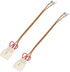 X AUTOHAUX 2pcs Car Speaker Connector Wire Harness Adapter for Mazda, Ford, Lincoln