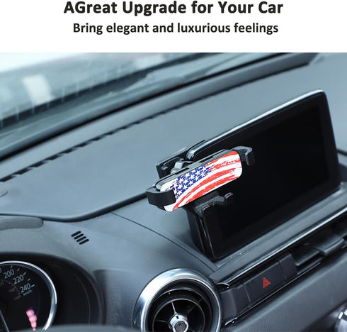 Car Navigation Screen Mobile Phone Holder for Mazda MX-5 ND 2015-2023, Handsfree Center Console Navigation Screen